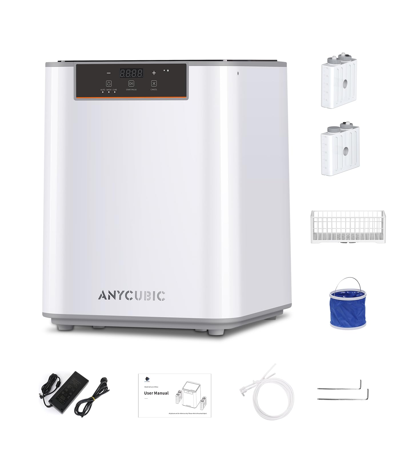 Amazon.co.jp: ANYCUBIC Wash & Cure Max 3.0、15.1L 超大型3D
